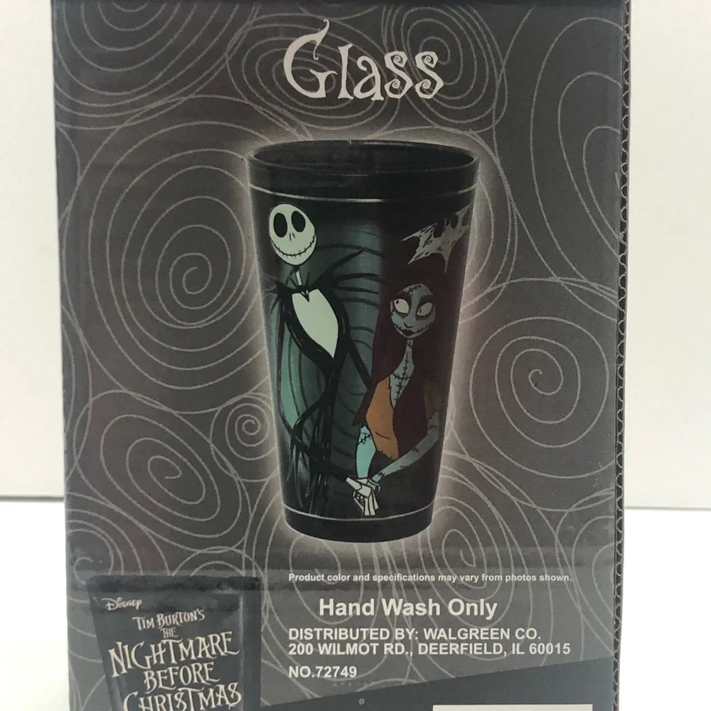 “Nightmare Before Christmas” Glass 15 oz.